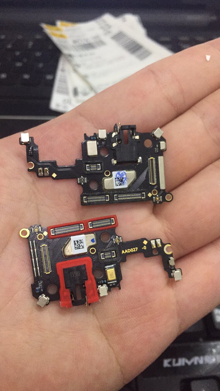 oppor17原装尾插充电耳机送话器小板手机屏幕手机零部件