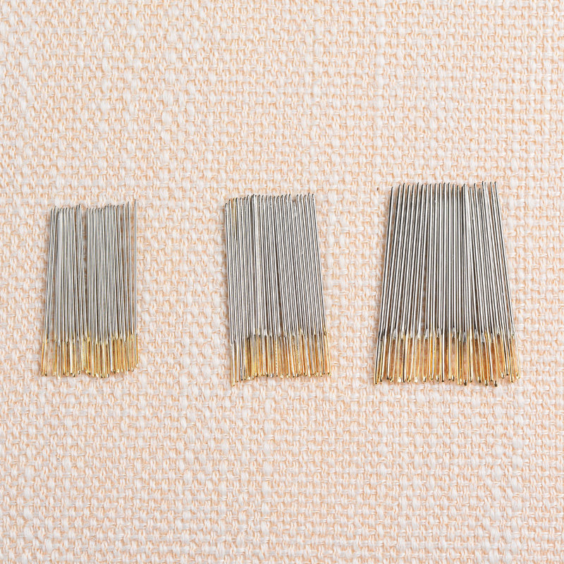 家用钝头金尾绣花针缝针大孔手工十字绣针刺刺绣针