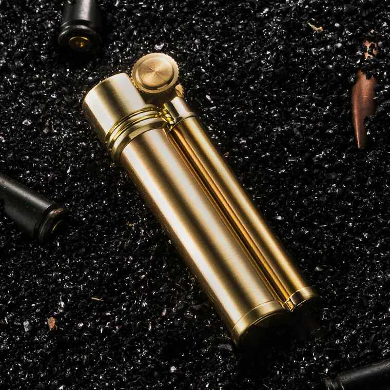 打火机首领cf016防风煤油创意密封一键点火开盖煤油打火机