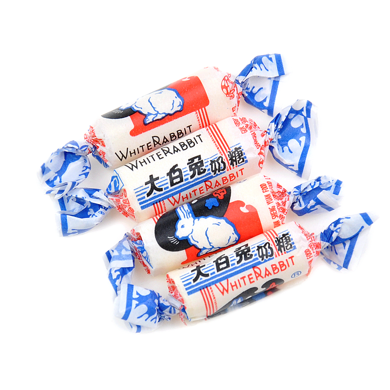 大白兔奶糖上海冠生园喜糖果散装500g年货80后怀旧零食童年的味道