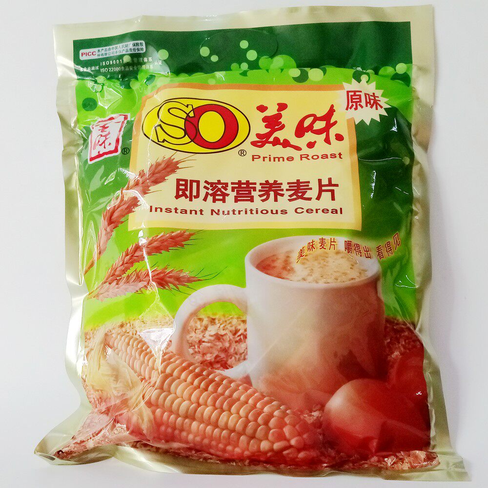 麦片新加坡金味so美味营养即溶原味燕麦片即食水果