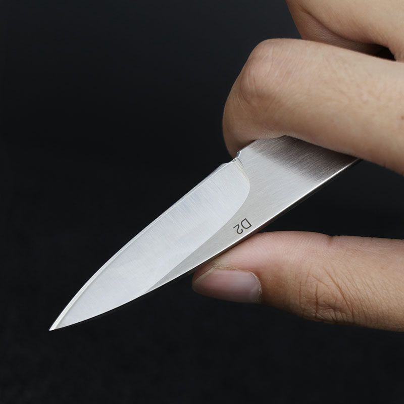 创意时尚简约小直刀迷你便携把玩小刀锋利d2耐腐蚀多功能组合工具