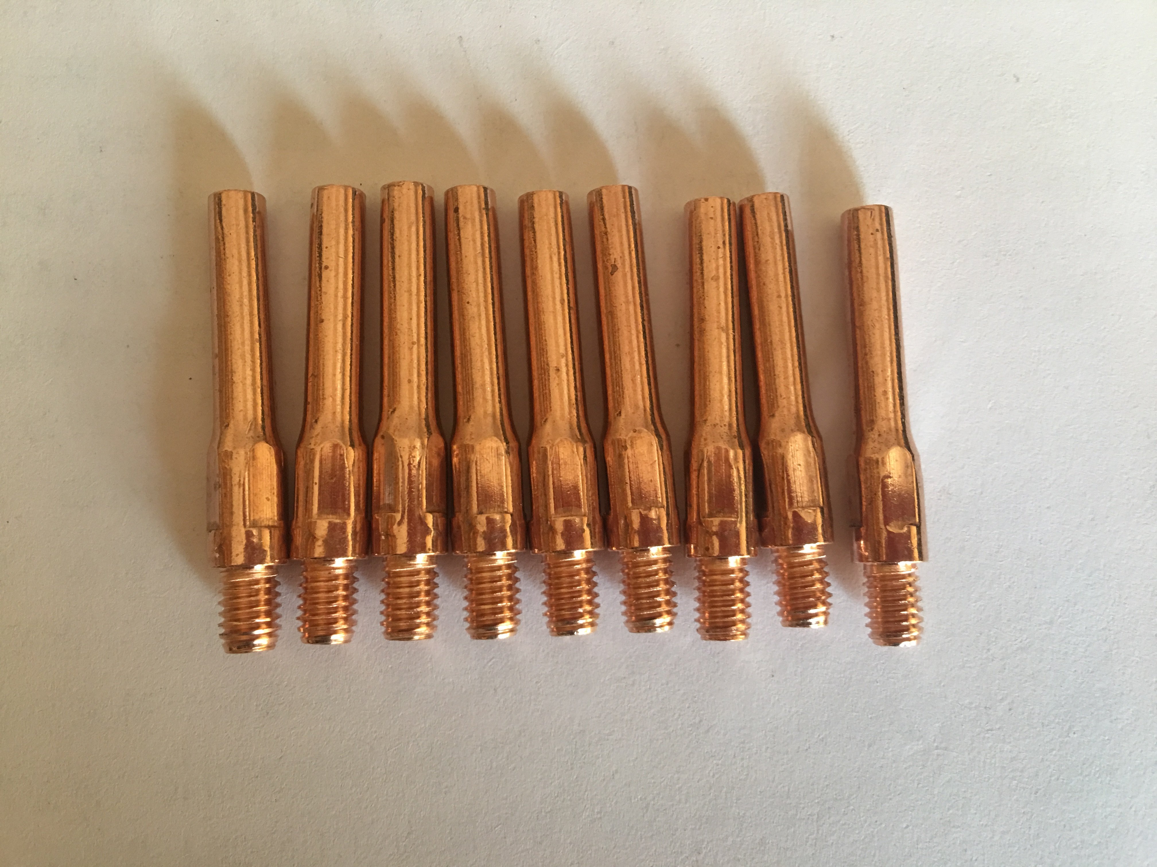 紫铜导电嘴松下co2二氧化碳气体保护焊机焊接配件焊割配件焊机