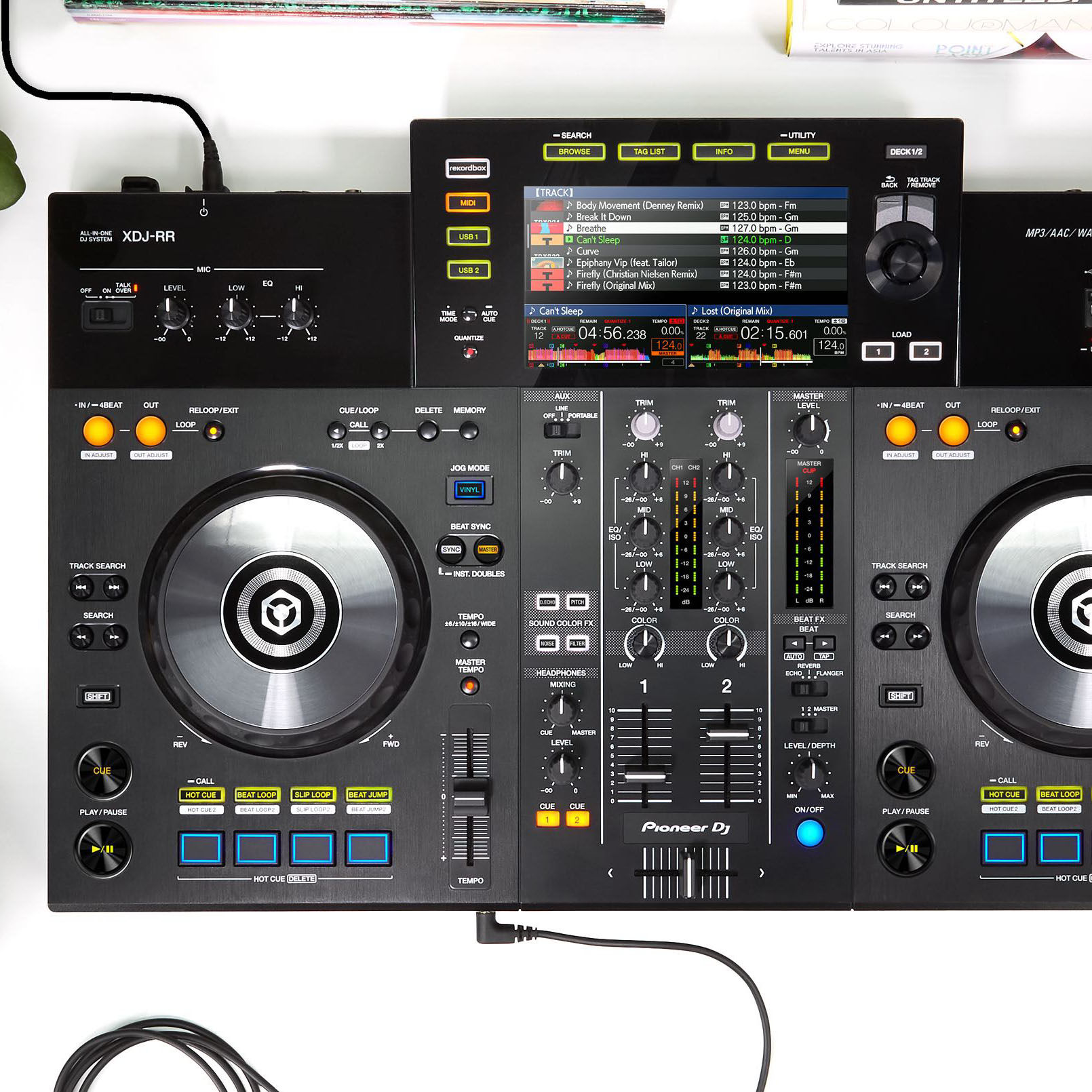 pioneer先锋xdjrrxdjrr数码dj碟机一体机行货保修打碟机