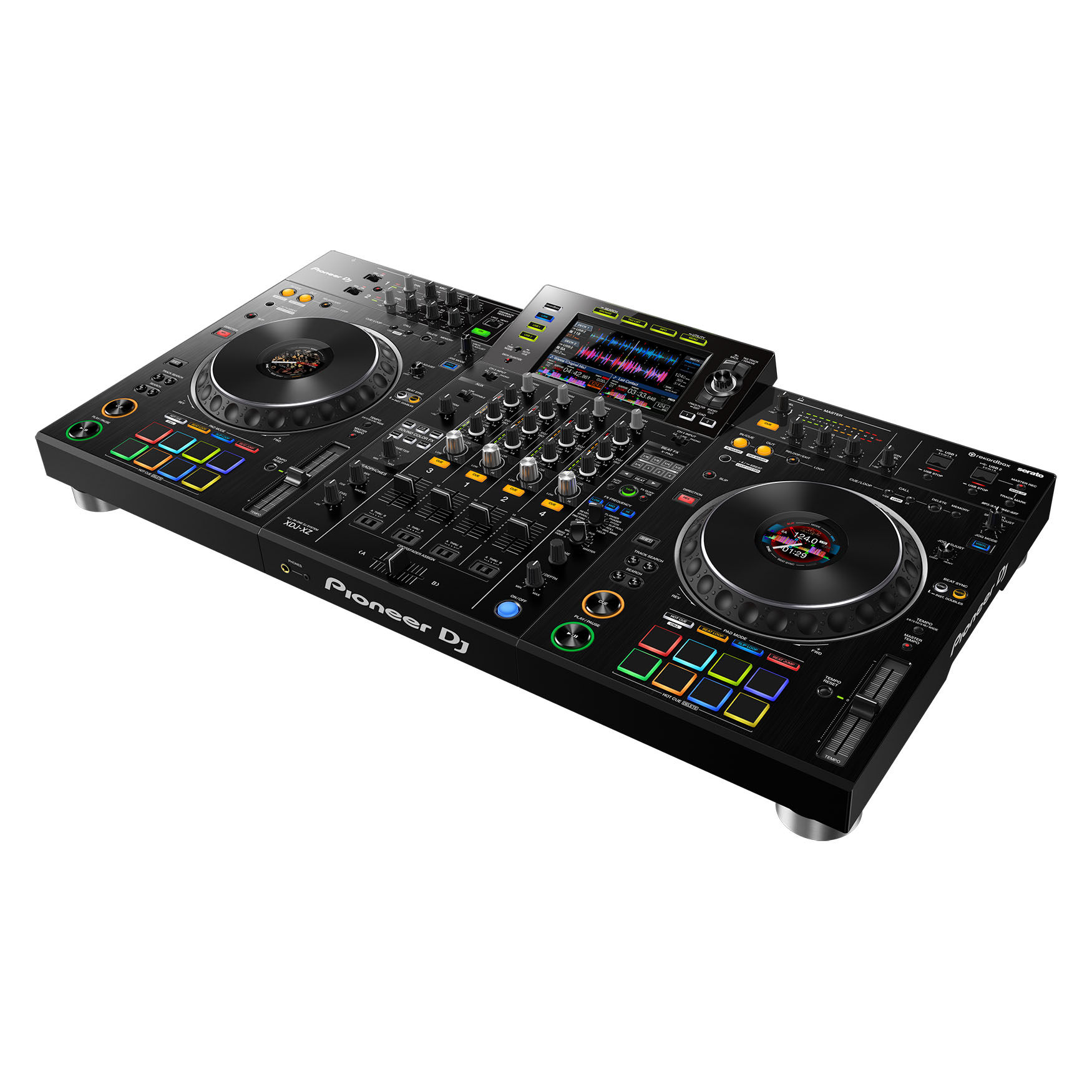 先锋pioneerdj数字一体碟机控制器xdj-xz4路打碟机