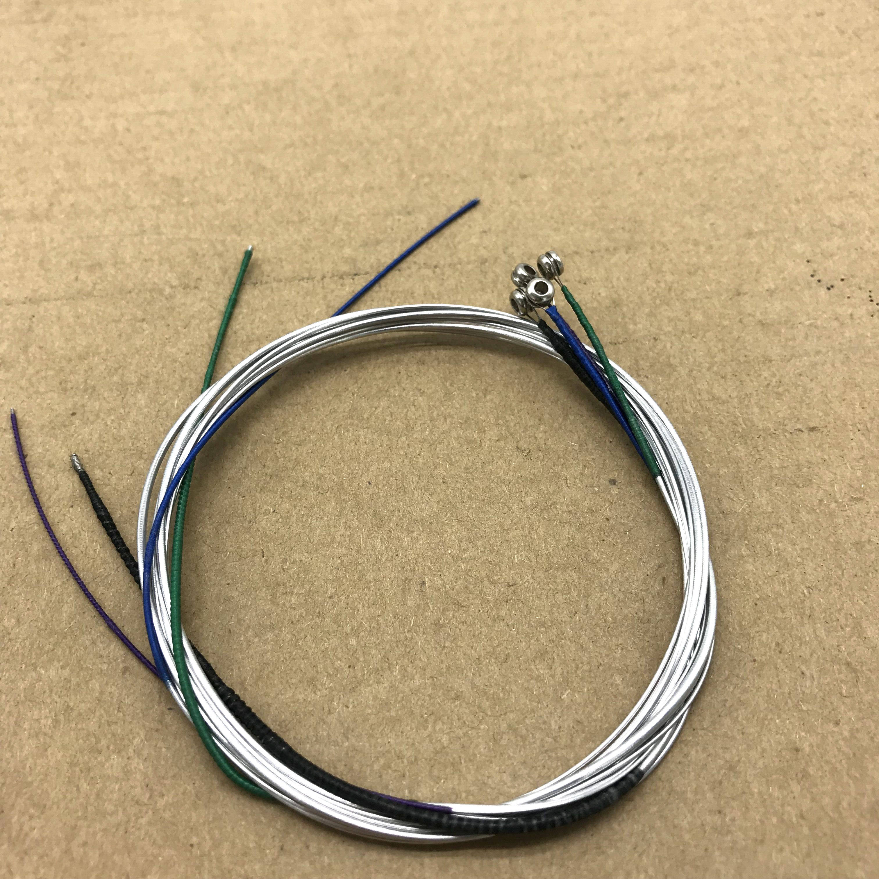 中提琴琴弦铝镁材质金属弦线提琴钢弦独立包装琴弦