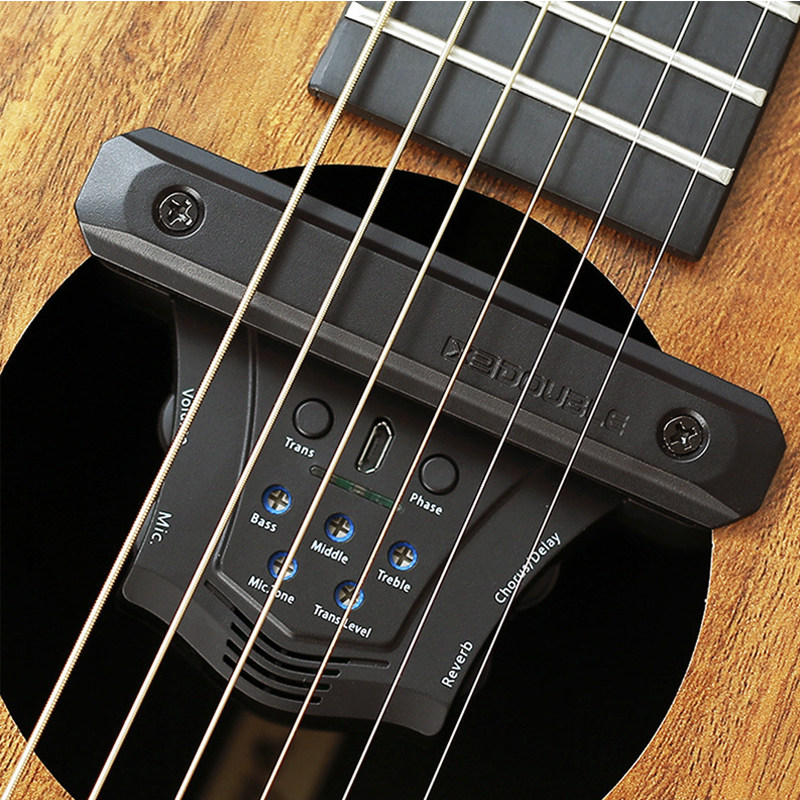 民谣double加振拾音器古典开孔打板吉他精灵g0拾音器