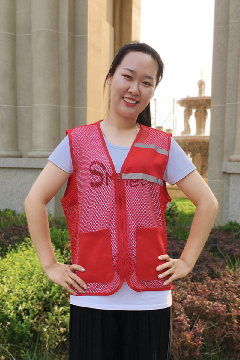 定做工作服马甲新款夏季反光背心代驾快递工装背心