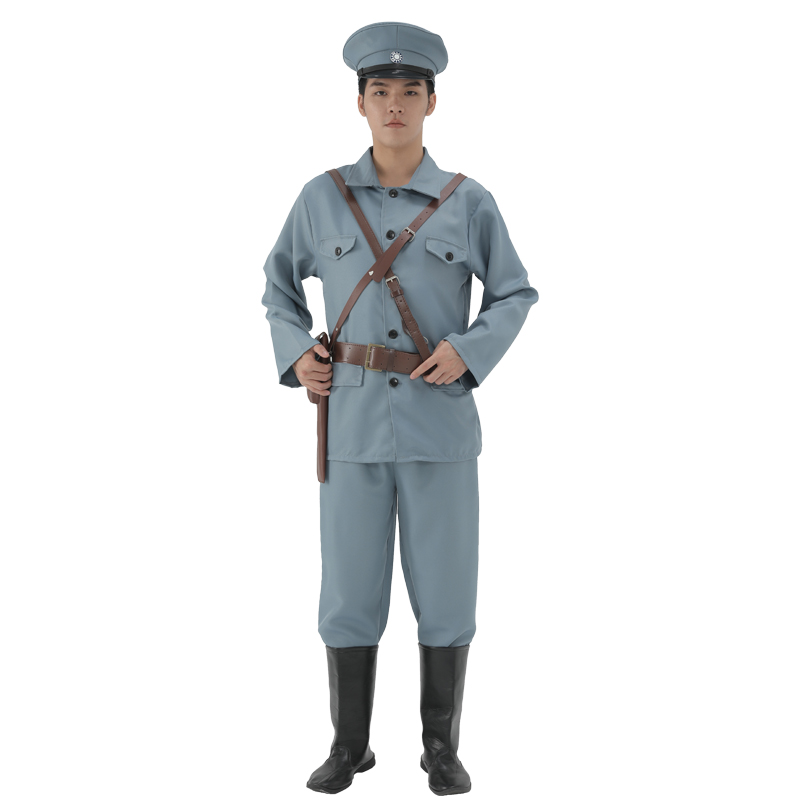 北伐军演演出服国民革命军南昌南昌起义起义军抗日舞台剧民族服装