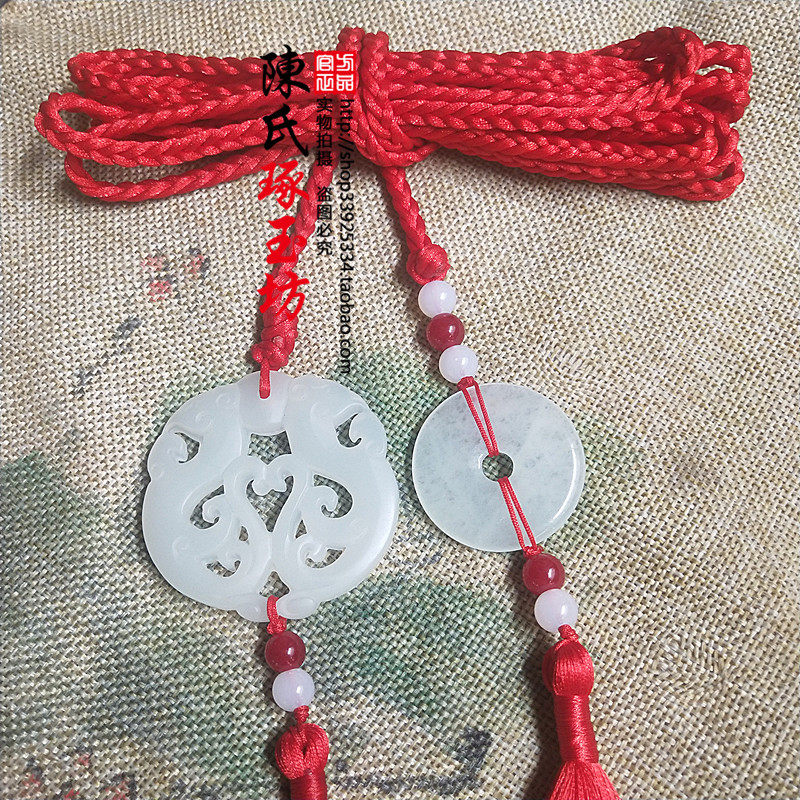 腰绳古风汉服服装宫绦腰带腰配玉佩白玉腰挂其他