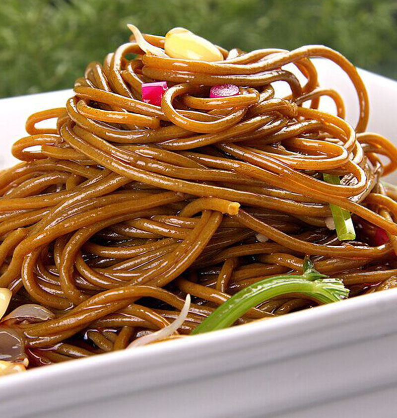 荞麦陕西手工纯荞面条饸饹刀削面无糖面条