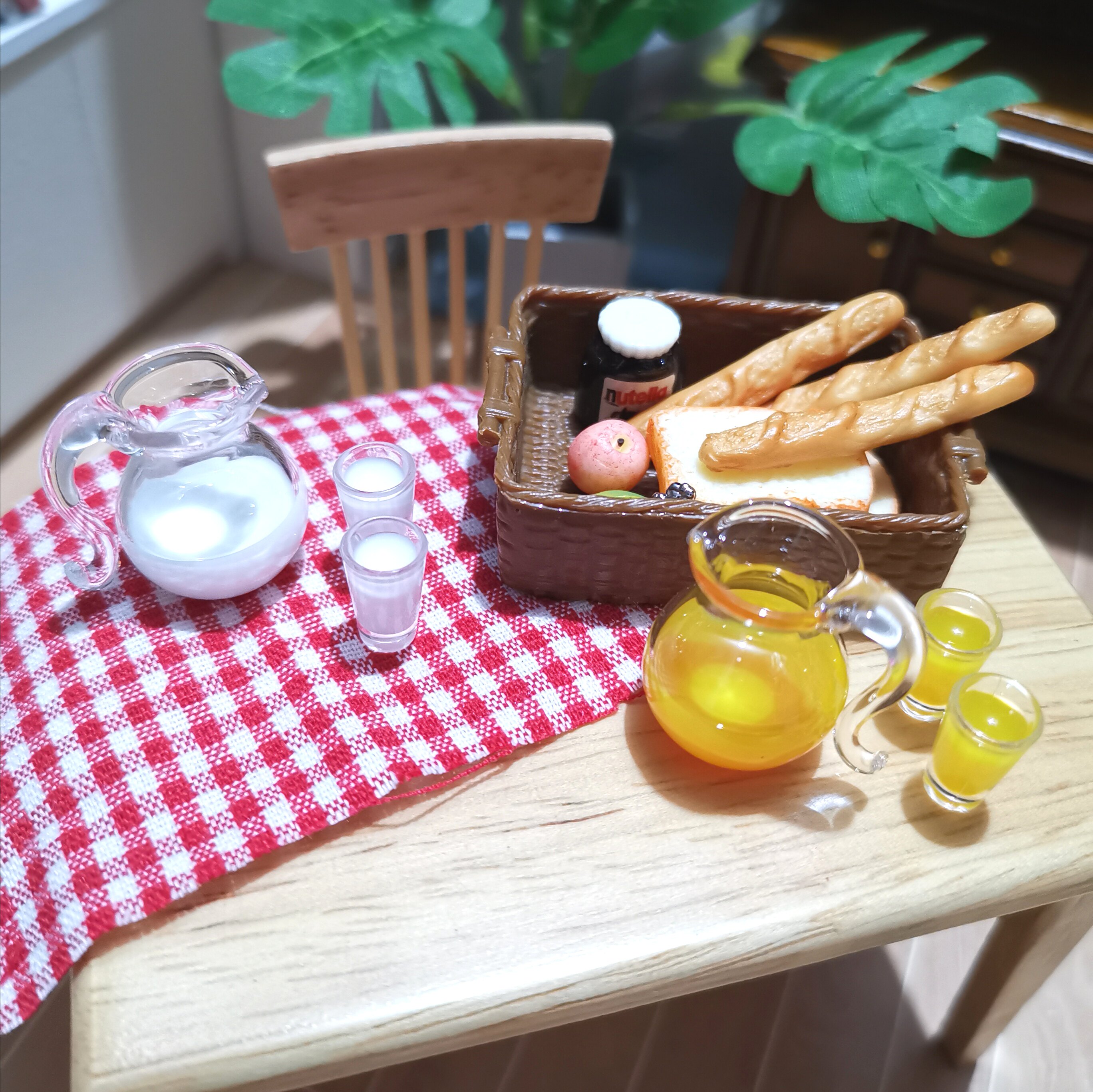 手办迷你娃娃屋玩具模型diy场景道具ob11微缩家居