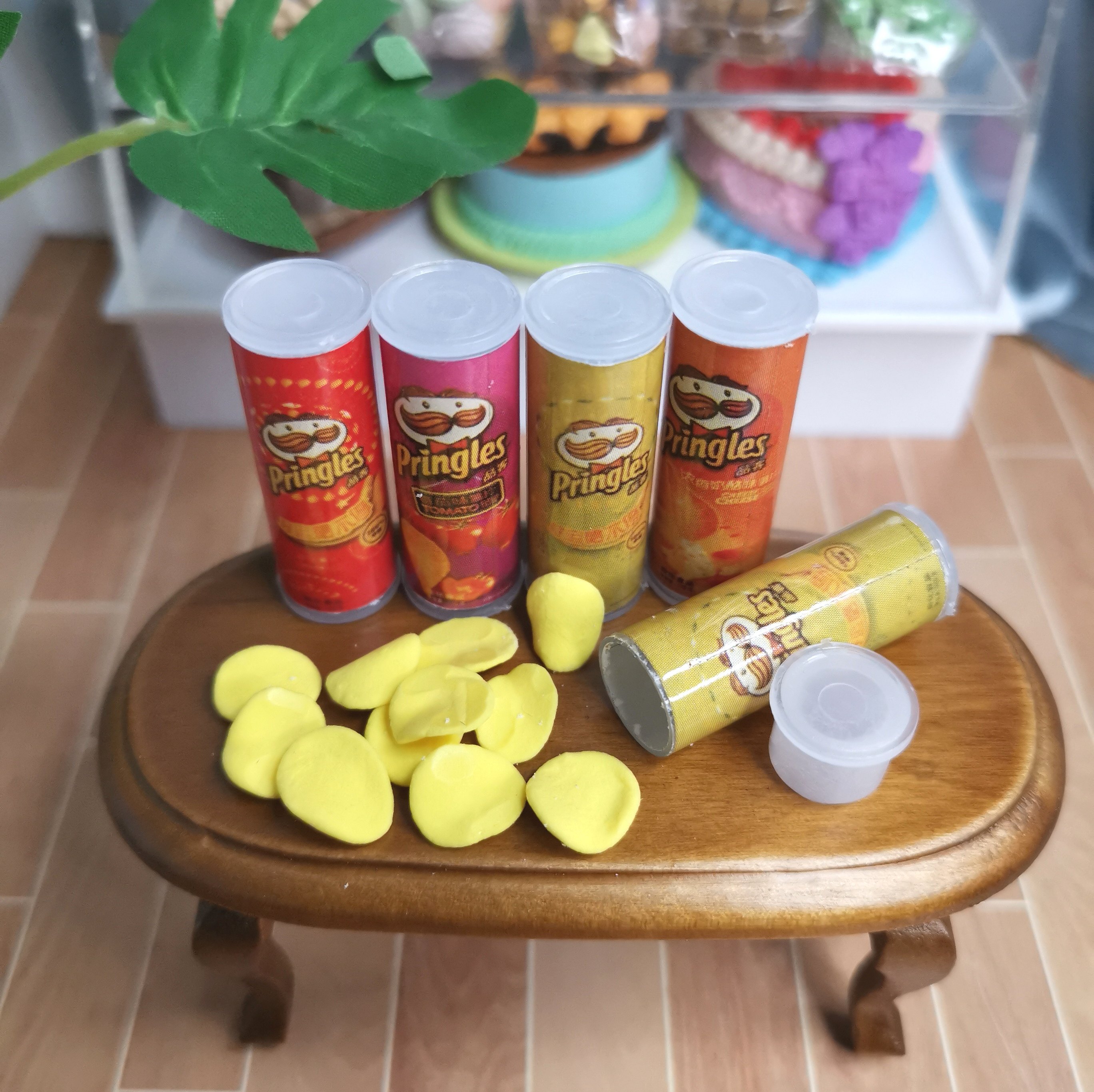 迷你diy盒子玩具食玩场景世界模型零食薯片家居