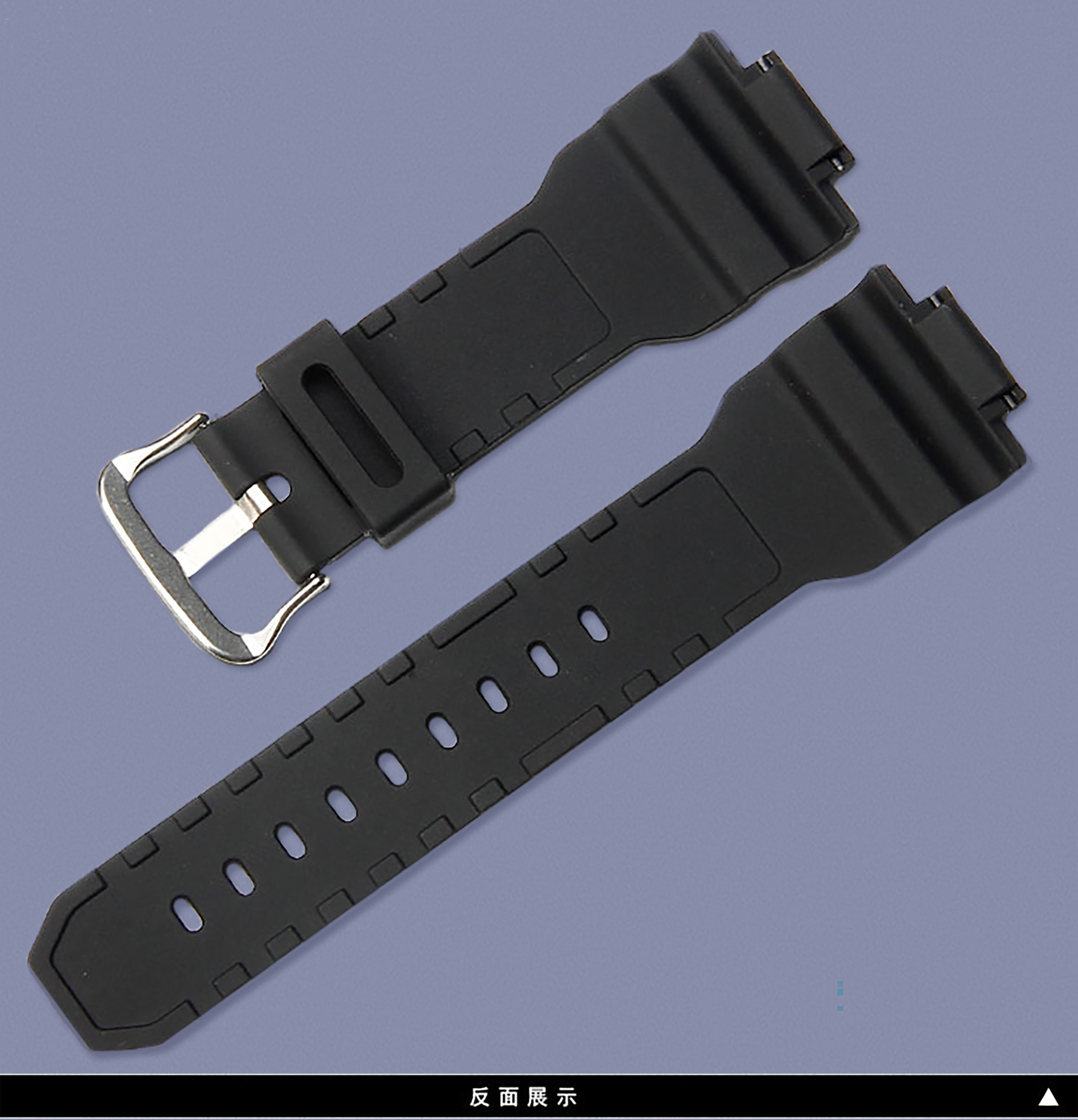 表带代用卡西欧手表树脂橡胶g7900slgw7900bgr7900nv配件