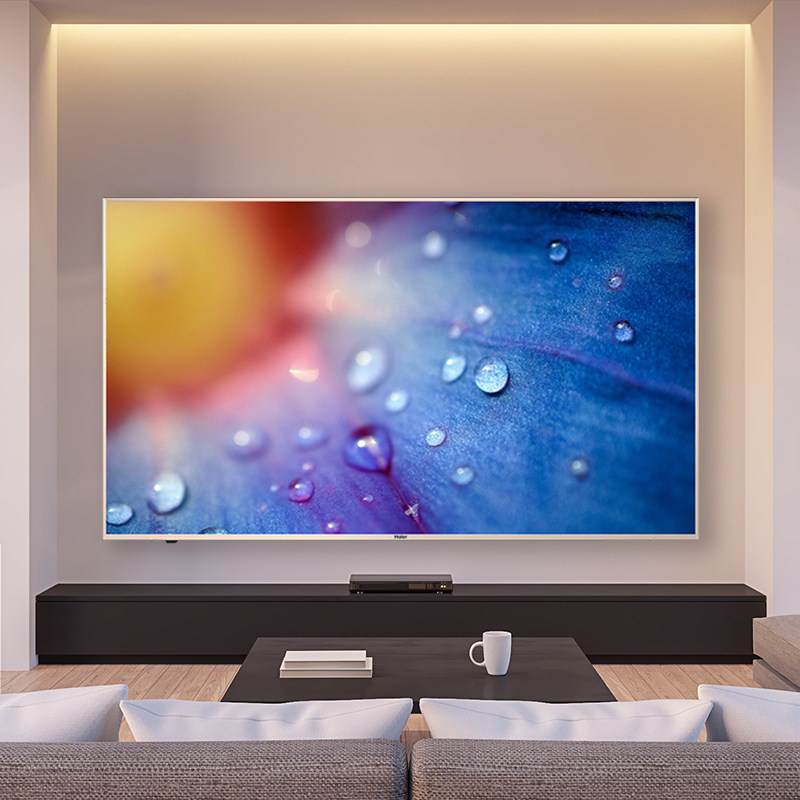 haier/海尔 lu50c51 50英寸4k智能网络语音大存储led平板电视机55