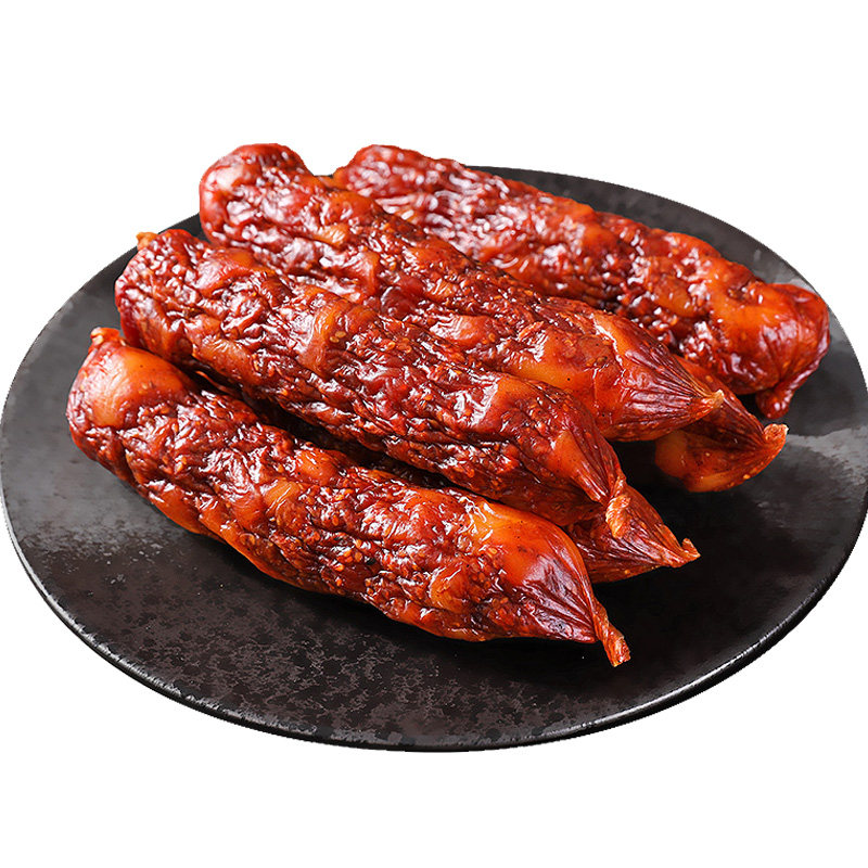腊肠香肠五福麻腊200g贵州特产烟熏腊味麻辣香肠