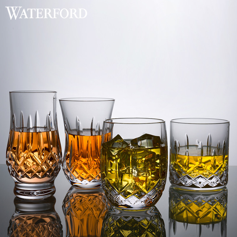 waterford沃特福德lismore鉴赏家系列酒杯4只装4种器型异形