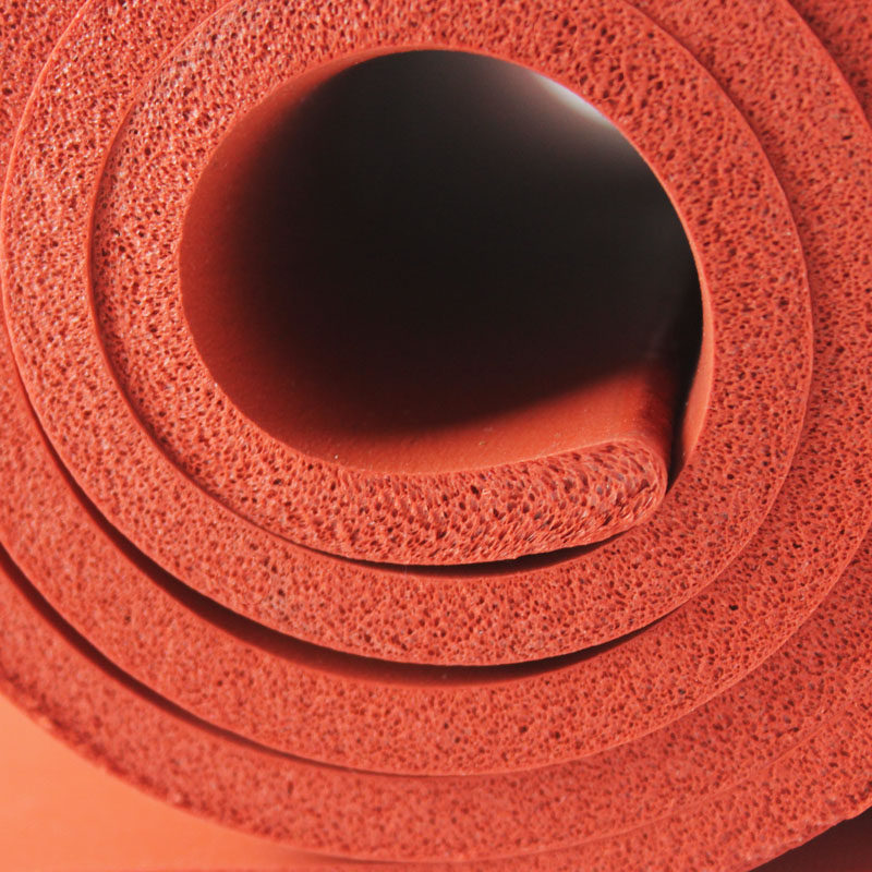 发泡硅胶海绵耐高温硅橡胶垫红黑灰白色20mm弹性其他机械五金新