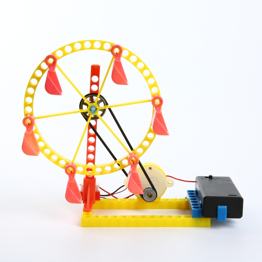 儿童科学小制作玩具小学生科学实验器材科技小发明益智自制摩天轮