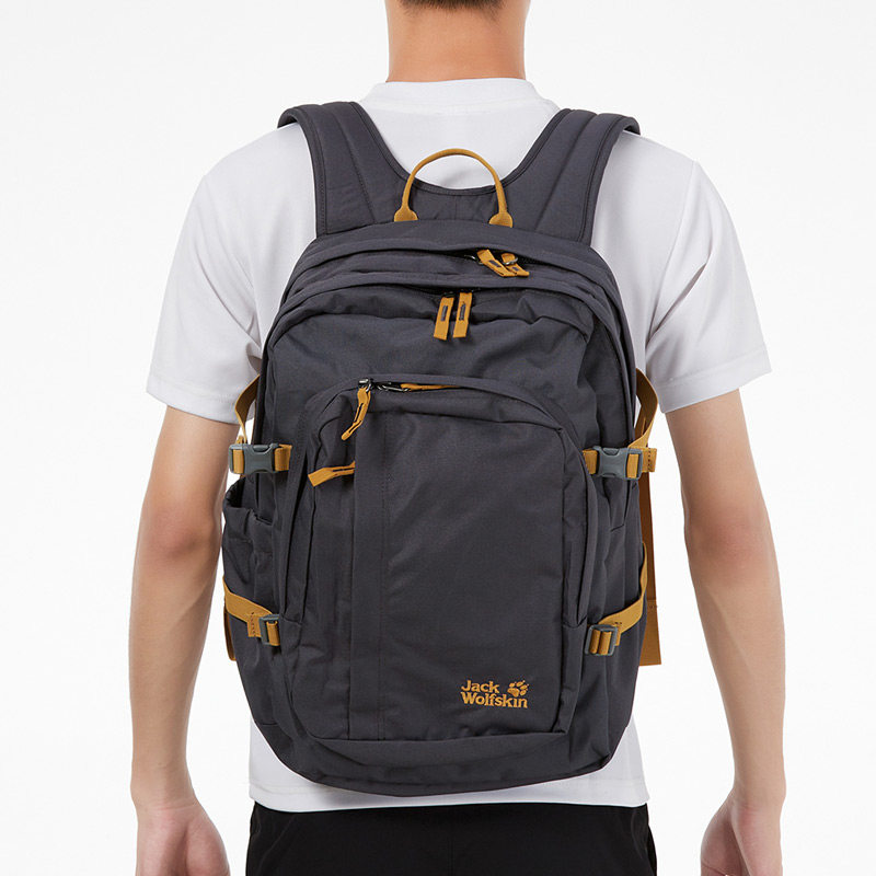 jackwolfskin狼爪双肩包男女女包户外登山包大容量训练背包双肩背包