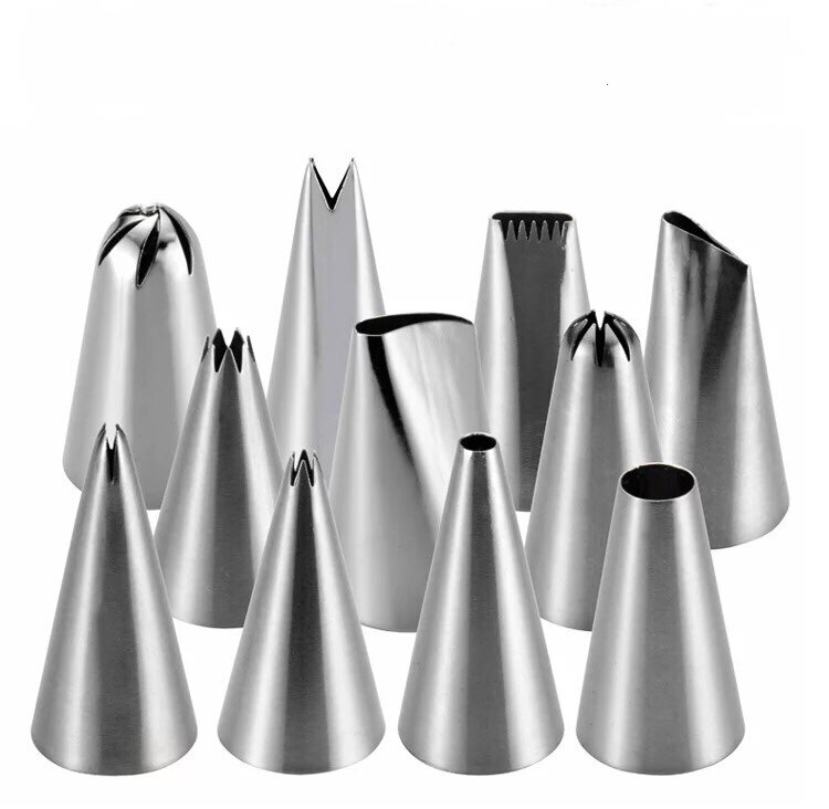 花嘴花花不锈钢奶油仙桃桃花嘴小草地菊花1号裱花嘴