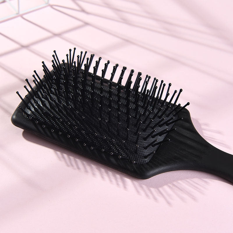 毛巾干发按摩气囊梳子大板卷发造型化妆黑色梳子