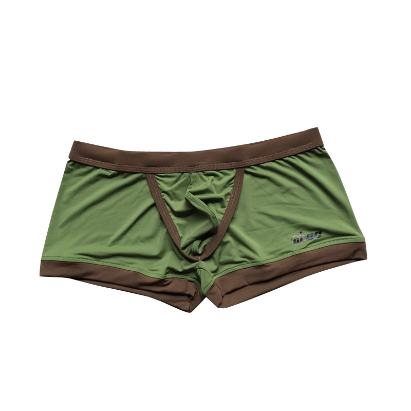 自由酷男士平角内裤青年低腰性感枪弹舱式丝滑男平角内裤