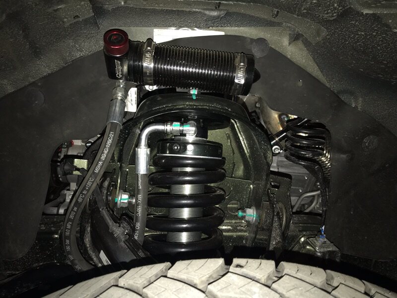 速锐钢板减震绞牙油减升高两寸五十铃路霸改装全车改装套件