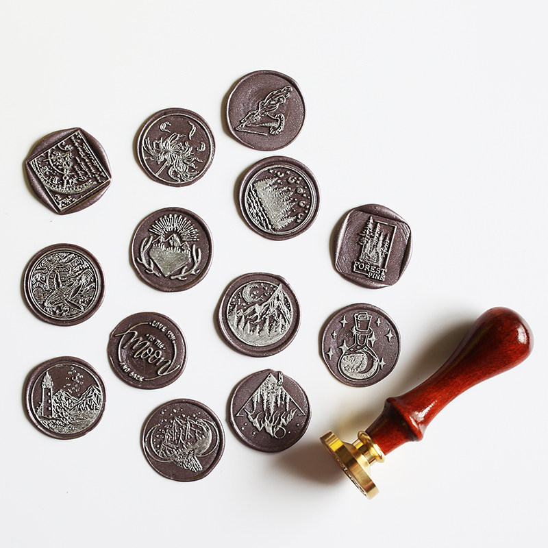 请柬欧风ins火漆礼物封口封印印章成品印章