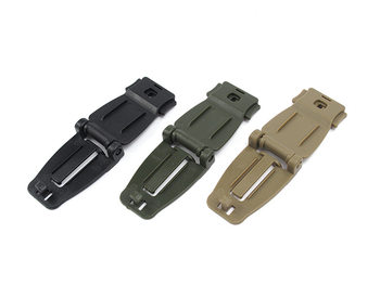 Molle buckle ອຸປະກອນເສີມ backpack ກາງແຈ້ງ molle webbing connection buckle clip backpack fixed buckle hanging buckle