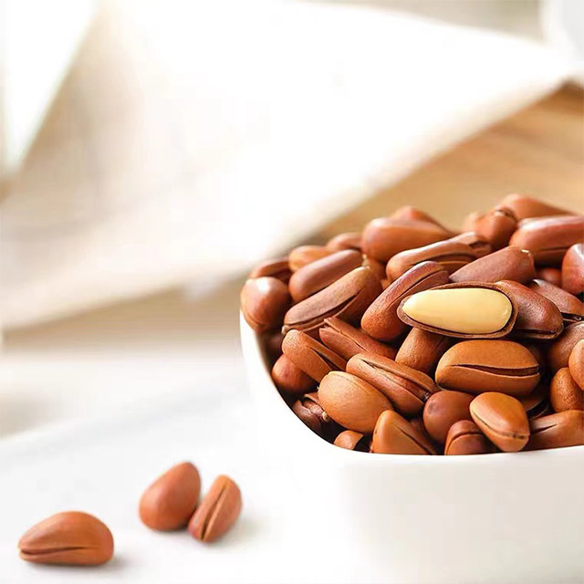 刻凡开口东北松子60g袋装炒货食品手剥松籽松子