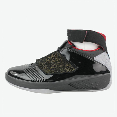 库客air jordan20 aj20黑红 黑白镭射男子篮球鞋 310455-002-003