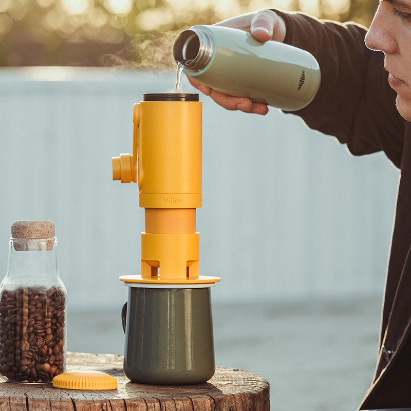 加拿大utillife便携手动咖啡机意式浓缩户外旅行胶囊咖啡机