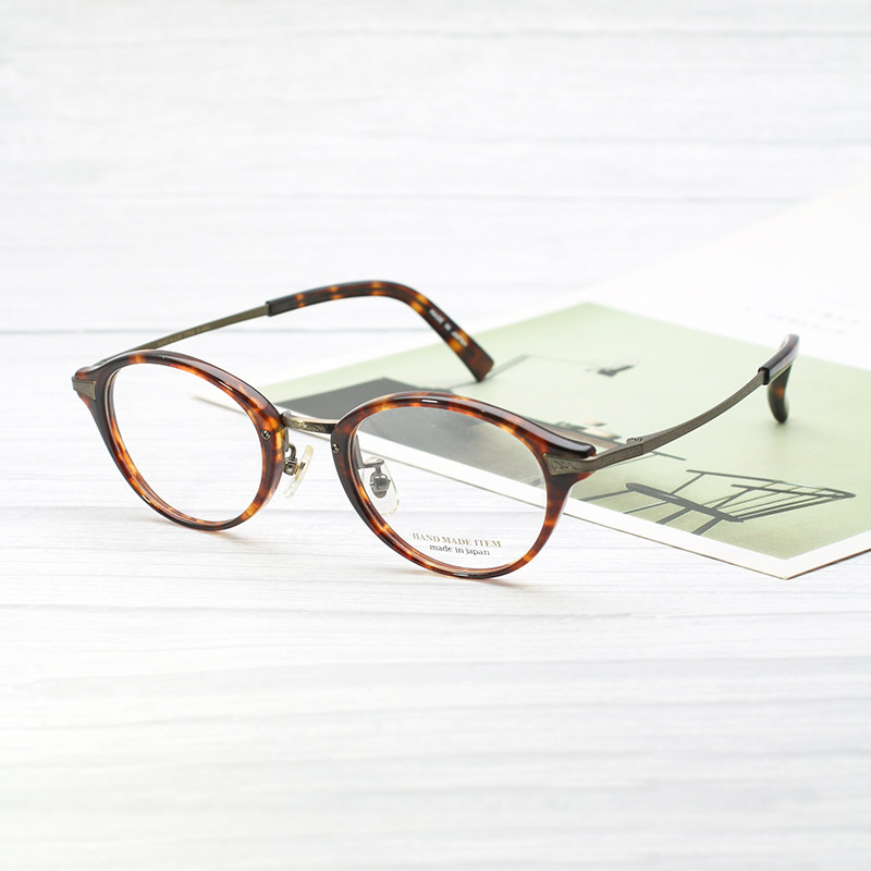 nova日本手工眼镜镜框男女近视可配小脸潮流眼镜架