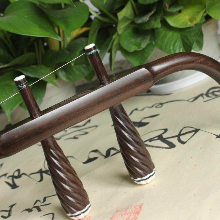 万其兴古月二胡扁八角明清旧料老红木缅甸金花蟒手工蒙皮厂家直销