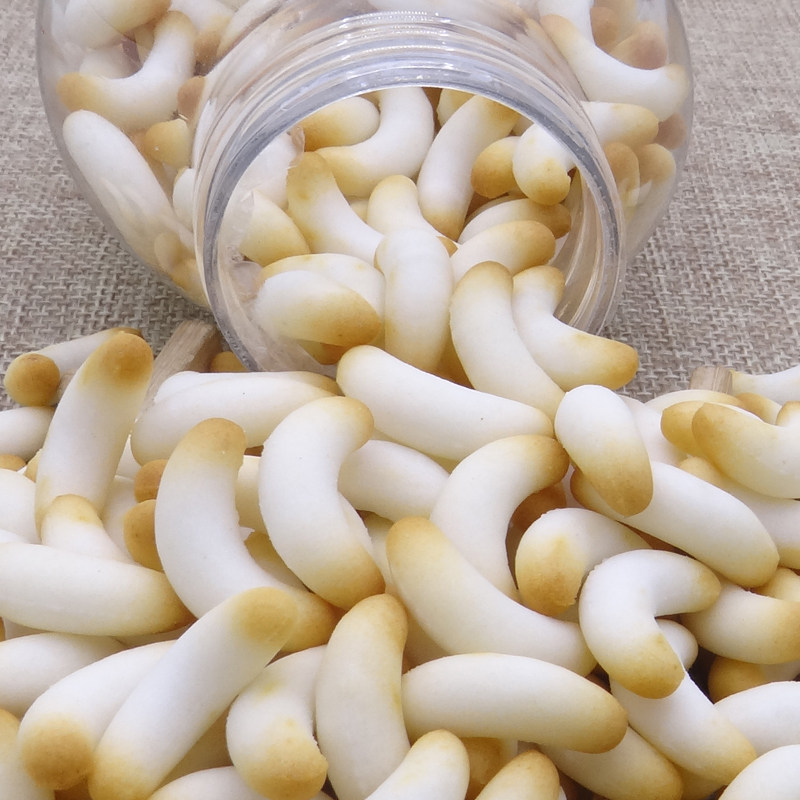 河马月牙饼干原味海苔味宝宝零食磨牙脆饼儿童韧性饼干