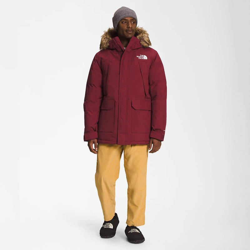 thenorthface北面极地mcmurdo毛领羽绒服parka派克羽绒服