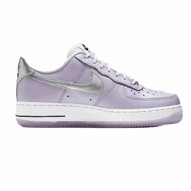 耐克nike air force 1 07 空军一号板鞋果冻底 女神紫ci9912 500
