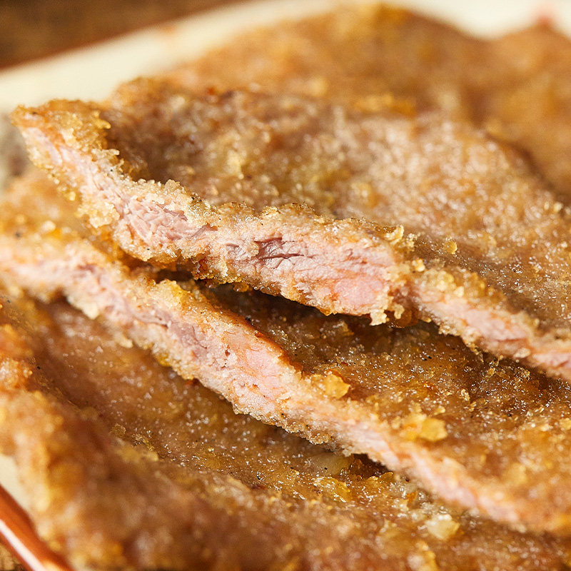 顺意清真香酥牛排400g每袋油炸半成品速冻食品1件牛排