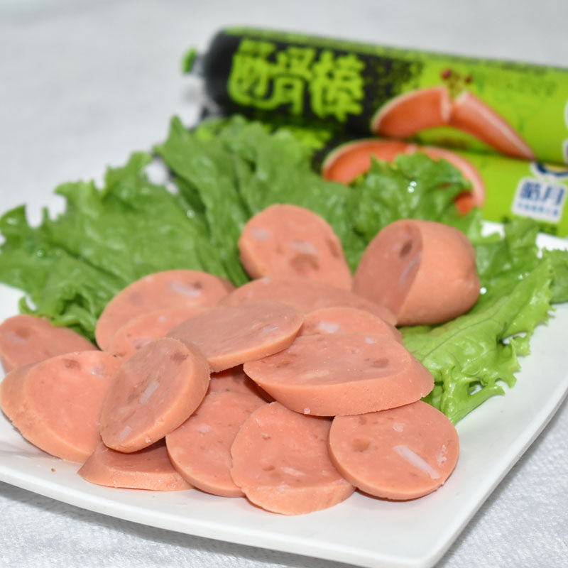 清真牛筋香脆劲道含牛片脆骨香肠筋骨牛肉皓月香肠