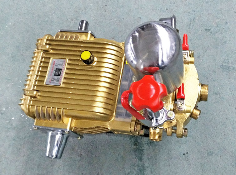 水带园林喷雾器农用回流自动回水泵进柱塞三缸压力泵