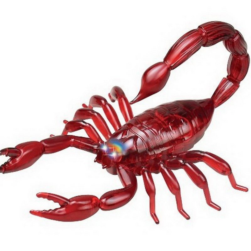 玩具遥控蝎子仿真会动虫子爬行恐怖电动动物电动