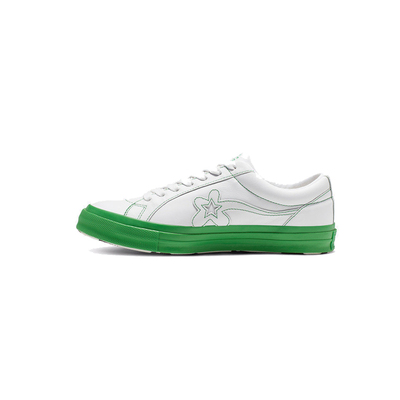 converse匡威golffleur小花联名白红白红白休闲板鞋164026c帆布鞋