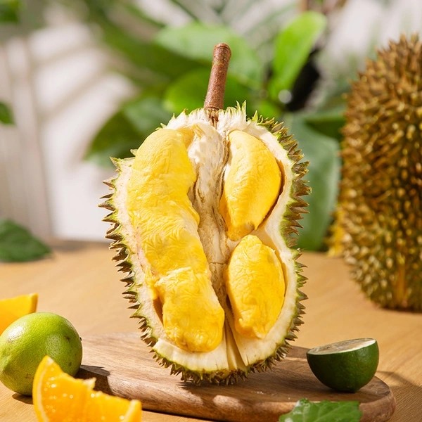 榴莲d163葫芦马来西亚液氮冷冻冻冰树上熟带壳整榴莲