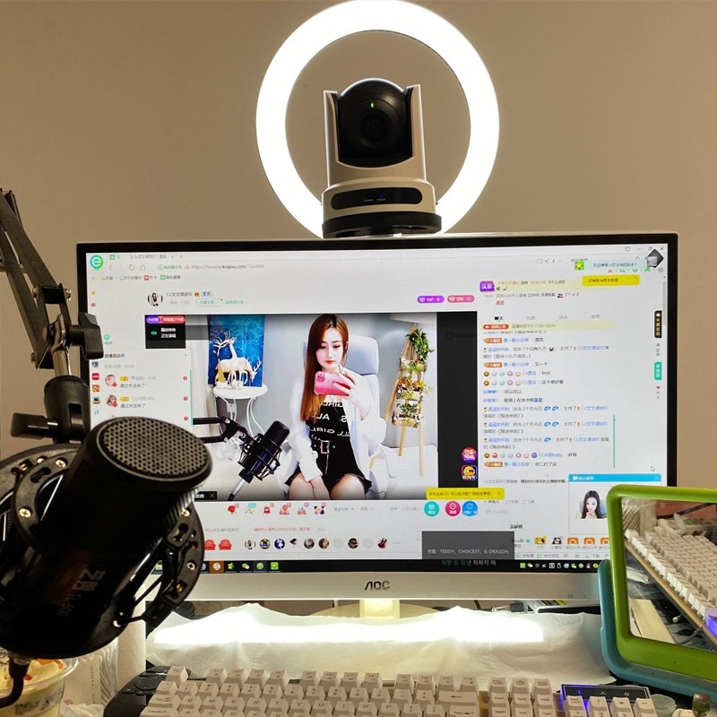 索伦森b133高清美颜主播摄像头台式电脑usb淘宝直播摄像头