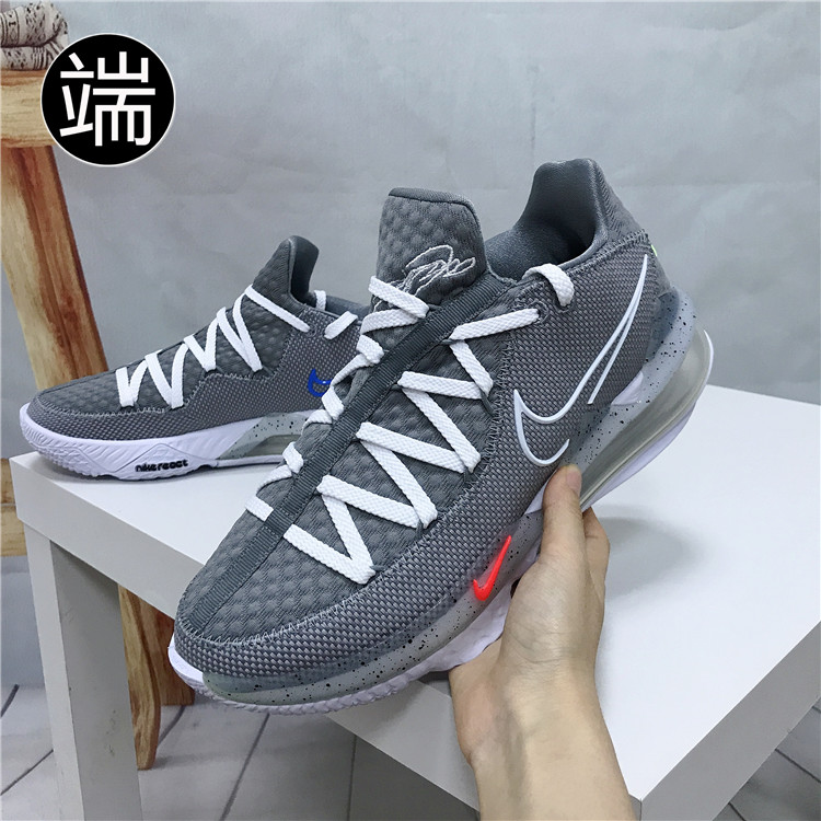 nike耐克男lbj17詹姆斯17代黑红低帮篮球鞋cd5006100101004