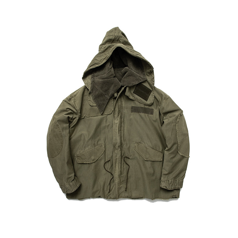 cyclicvintage古着m51解构帽兜夹克可拆卸宽松松日夹克