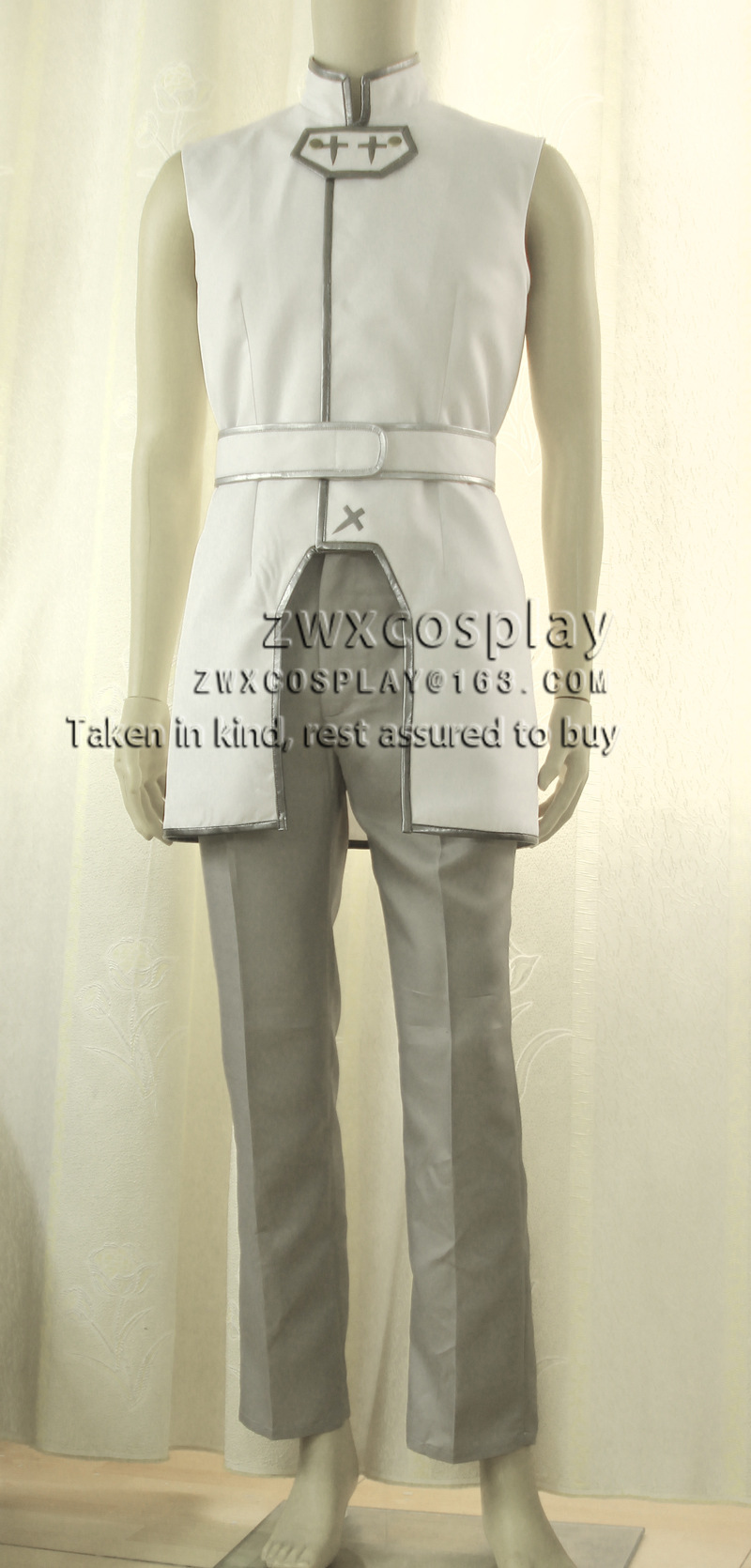 刀剑神域桐谷人桐人cos男装血盟骑士团白色战斗cosplay男装