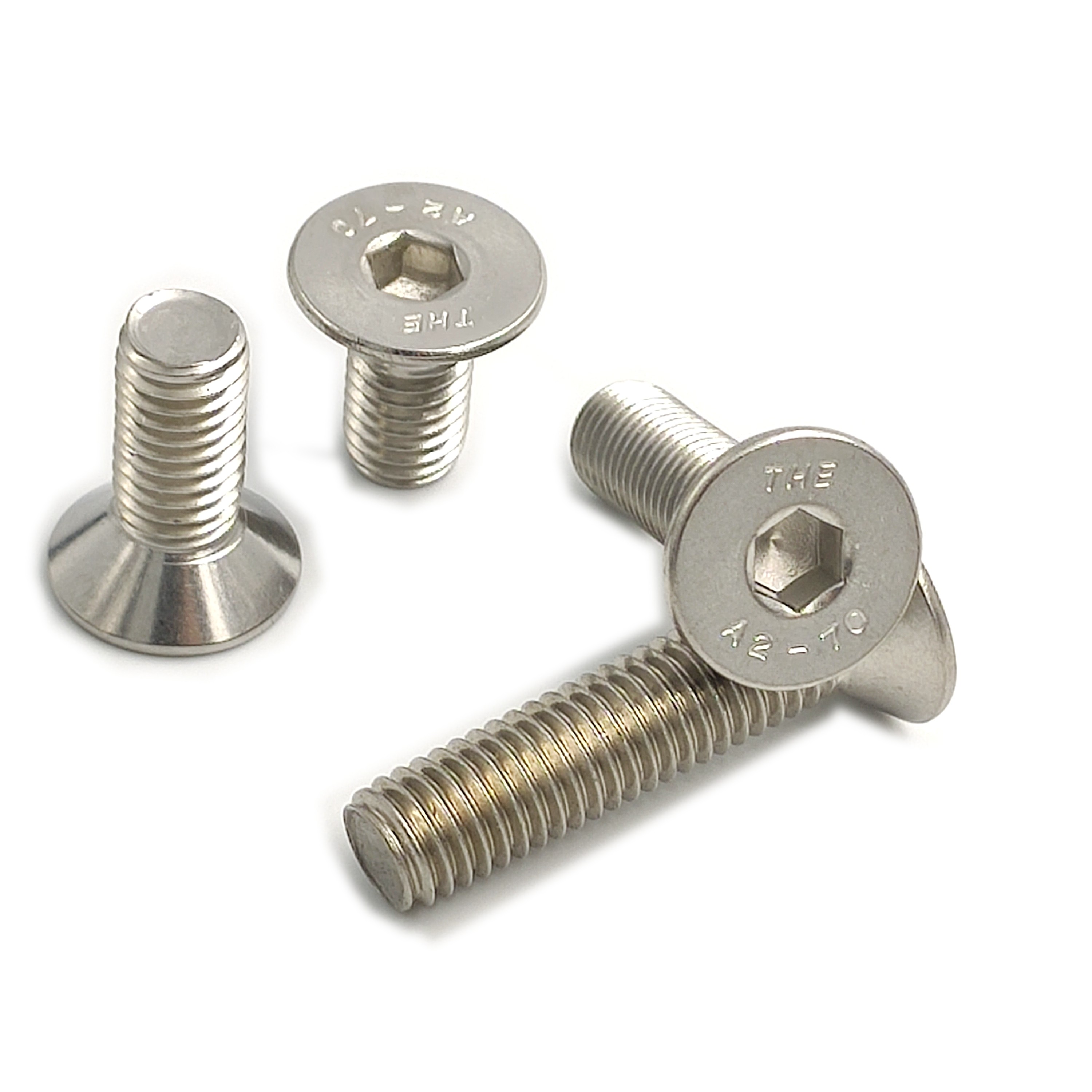 六角沉头螺钉东明不锈钢沉头机螺丝din7991平杯m10螺钉