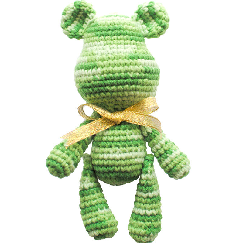 菲菲姐家暴力熊钩针玩偶毛线材料包姐家毛线口碑好店